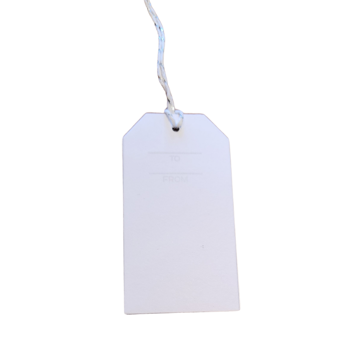 Winter Frost Christmas Tree Gift Tags – Set of 6
