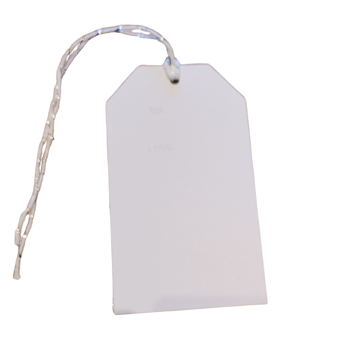 Winter Frost Snowflake Gift Tags – Set of 6