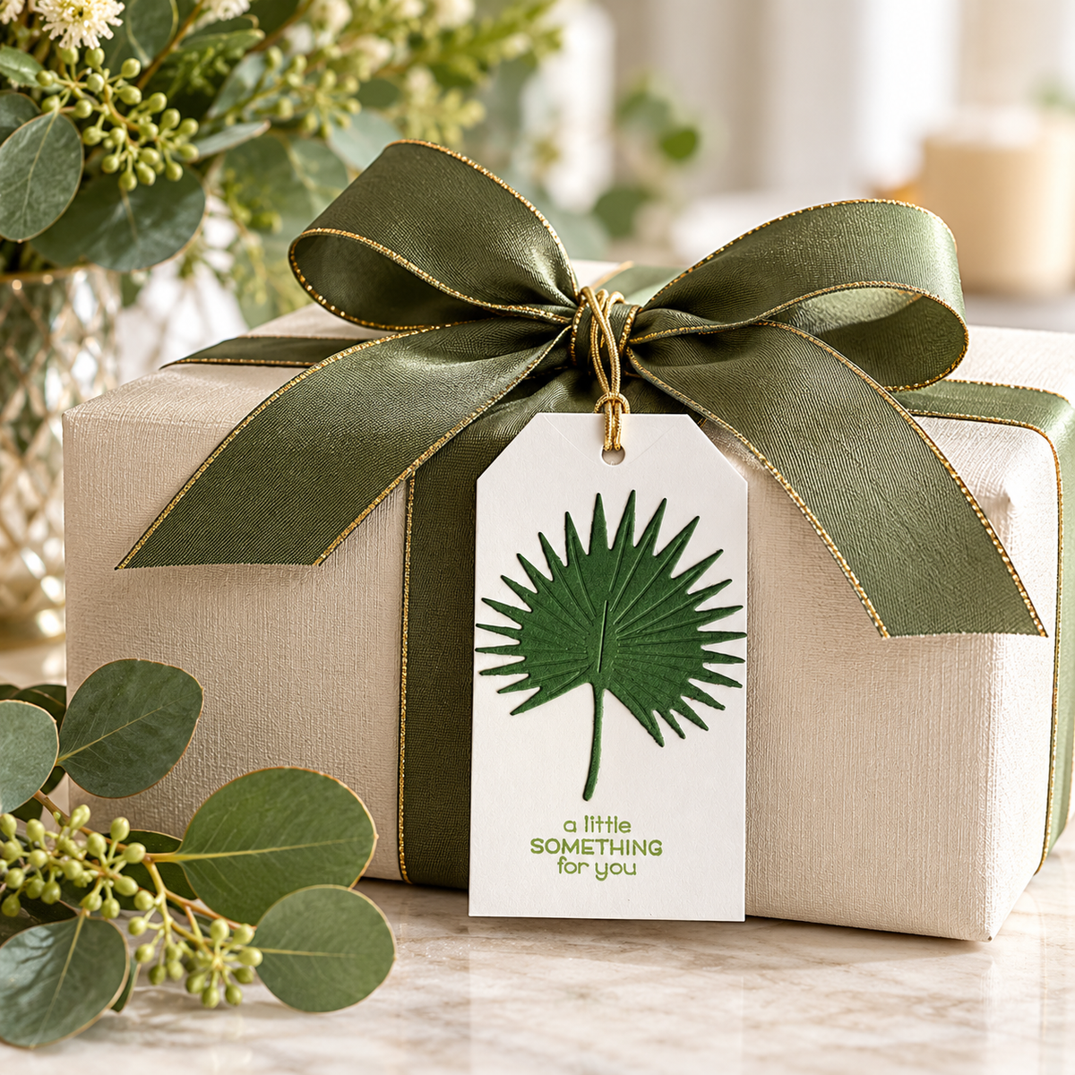 Botanical Greenery Gift Tags - 6 Pc Set