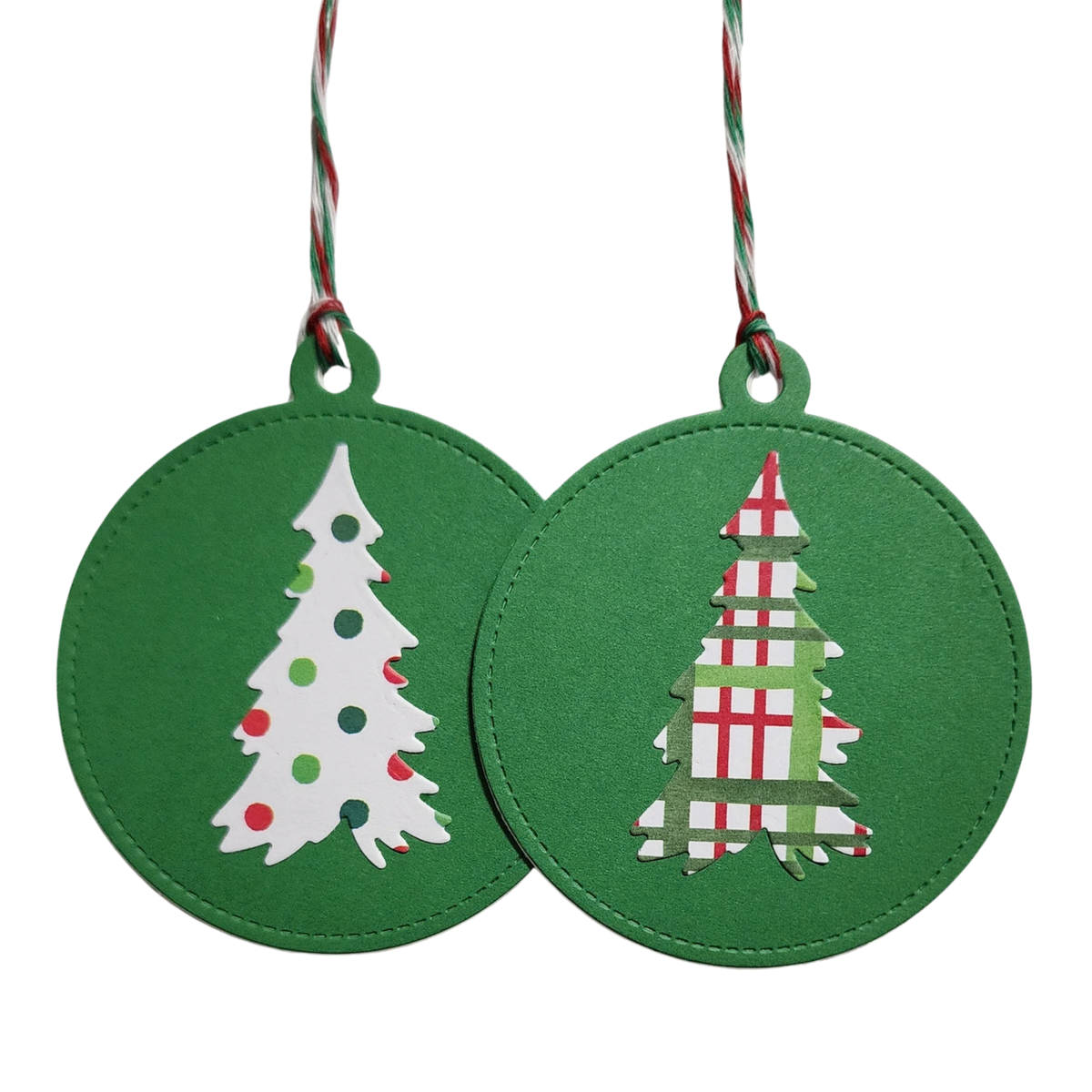 Festive Christmas Tree Gift Tags – 6 Pc Set | Elevated Giving Co